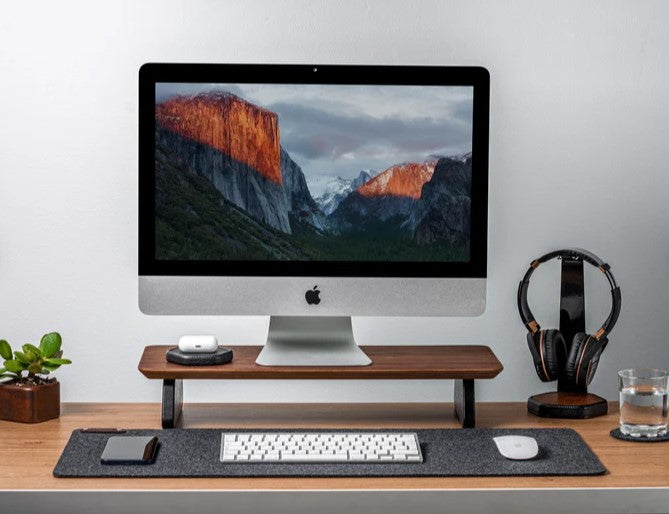 Altuss Monitor riser - Laptopstandaard (American Walnut)