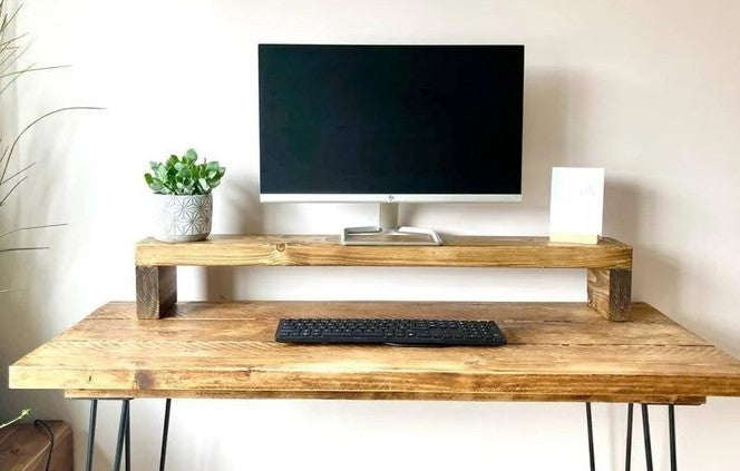 Altuss Monitor stand | Desk Organizer | Monitor Riser | Bureauplank | Laptop stand |