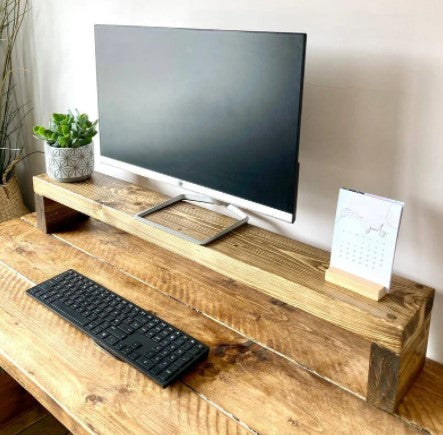 Altuss Monitor stand | Desk Organizer | Monitor Riser | Bureauplank | Laptop stand |